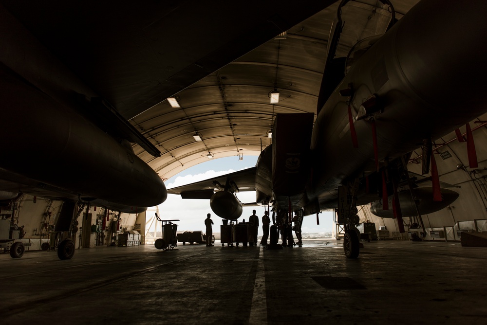 Sheltering the Eagles: 67th Aircraft Maintenance Unit Store F-15’s during Super Typhoon Mariah