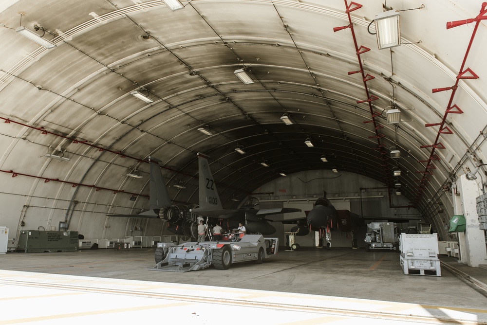 Sheltering the Eagles: 67th Aircraft Maintenance Unit Store F-15’s during Super Typhoon Mariah