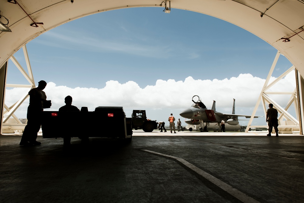 Sheltering the Eagles: 67th Aircraft Maintenance Unit Store F-15’s during Super Typhoon Mariah