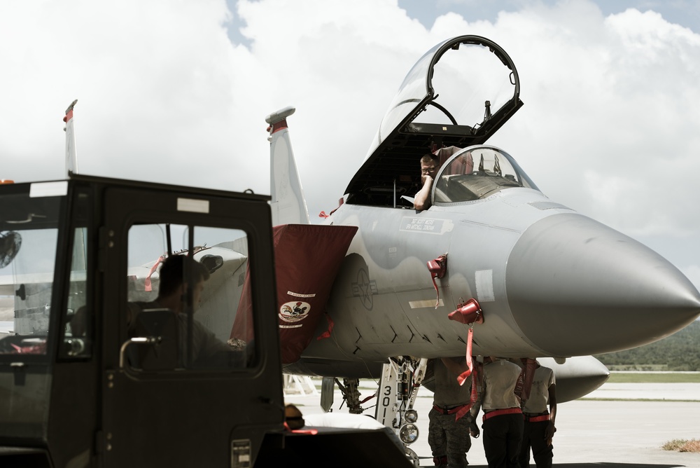 Sheltering the Eagles: 67th Aircraft Maintenance Unit Store F-15’s during Super Typhoon Mariah