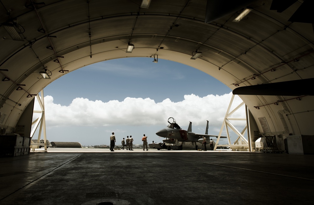 Sheltering the Eagles: 67th Aircraft Maintenance Unit Store F-15’s during Super Typhoon Mariah