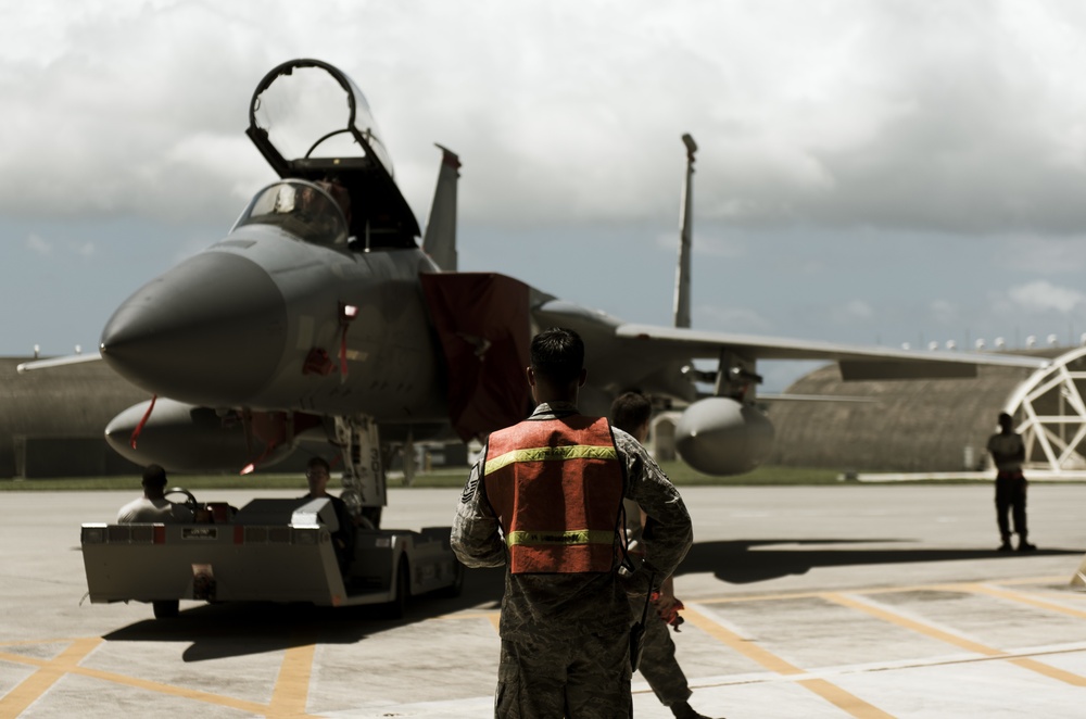 Sheltering the Eagles: 67th Aircraft Maintenance Unit Store F-15’s during Super Typhoon Mariah