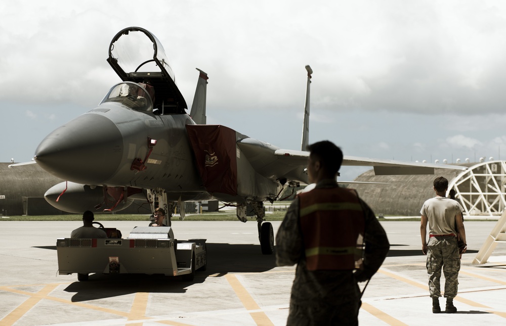 Sheltering the Eagles: 67th Aircraft Maintenance Unit Store F-15’s during Super Typhoon Mariah