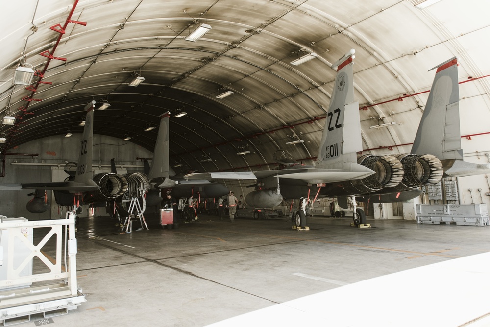 Sheltering the Eagles: 67th Aircraft Maintenance Unit Store F-15’s during Super Typhoon Mariah