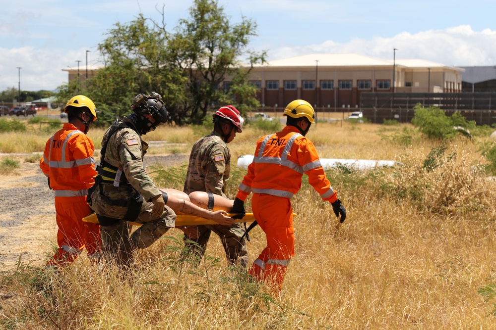 Hawaii Army National Guard Joint CERFP Training