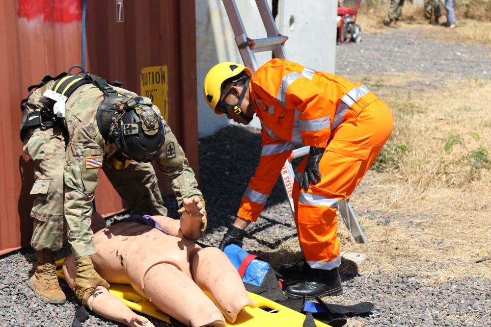 Hawaii Army National Guard Joint CERFP Training