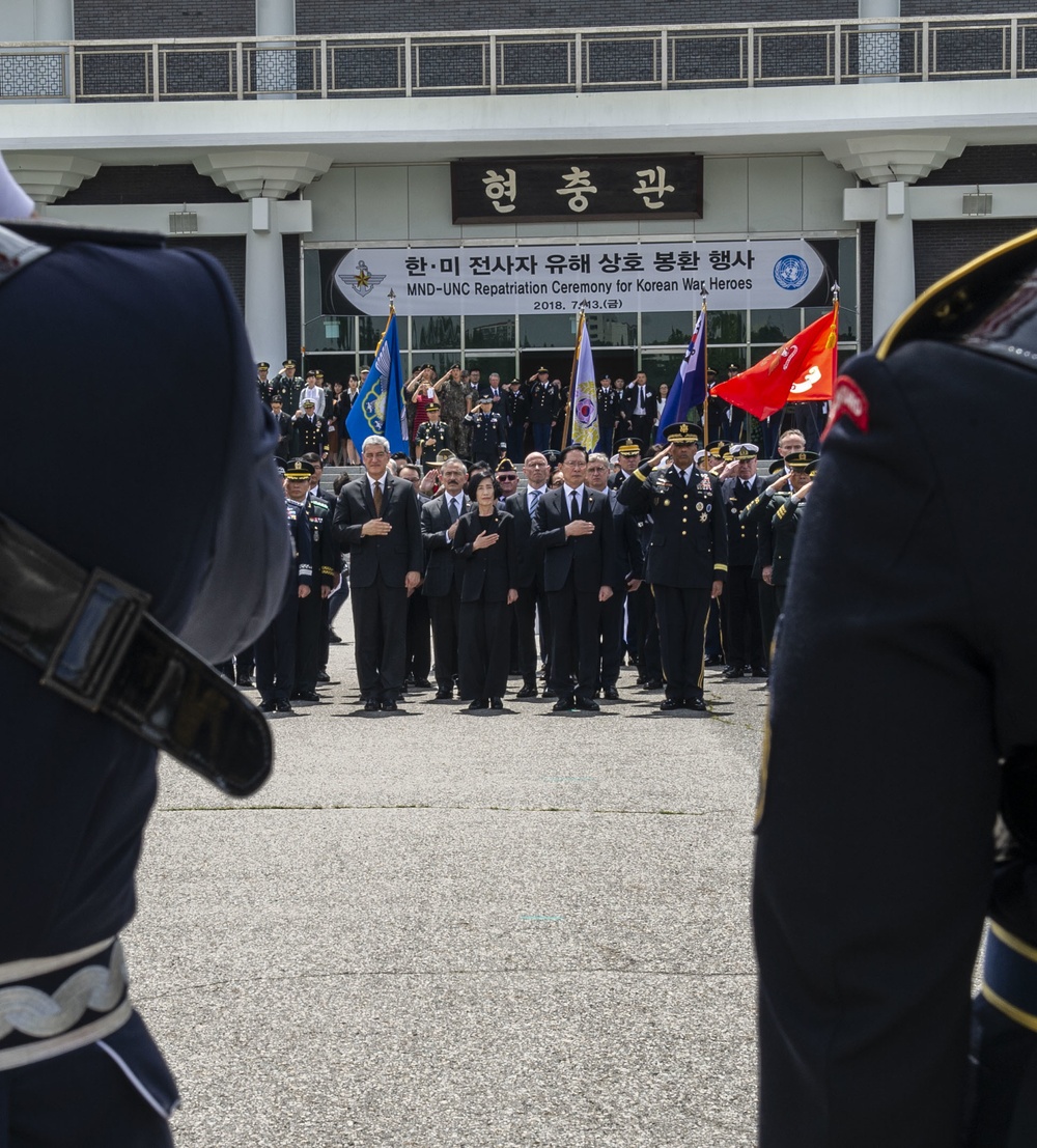 MND-UNC Repatriation Ceremony for Korean War Heroes