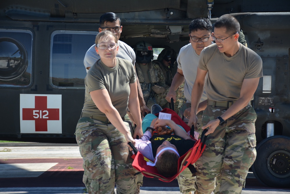Tripler conducts Mass Casualty Drill during RIMPAC