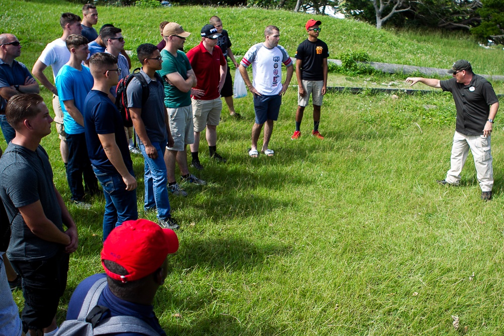 31st MEU Marines, Sailors build understanding of Okinawa Battle history