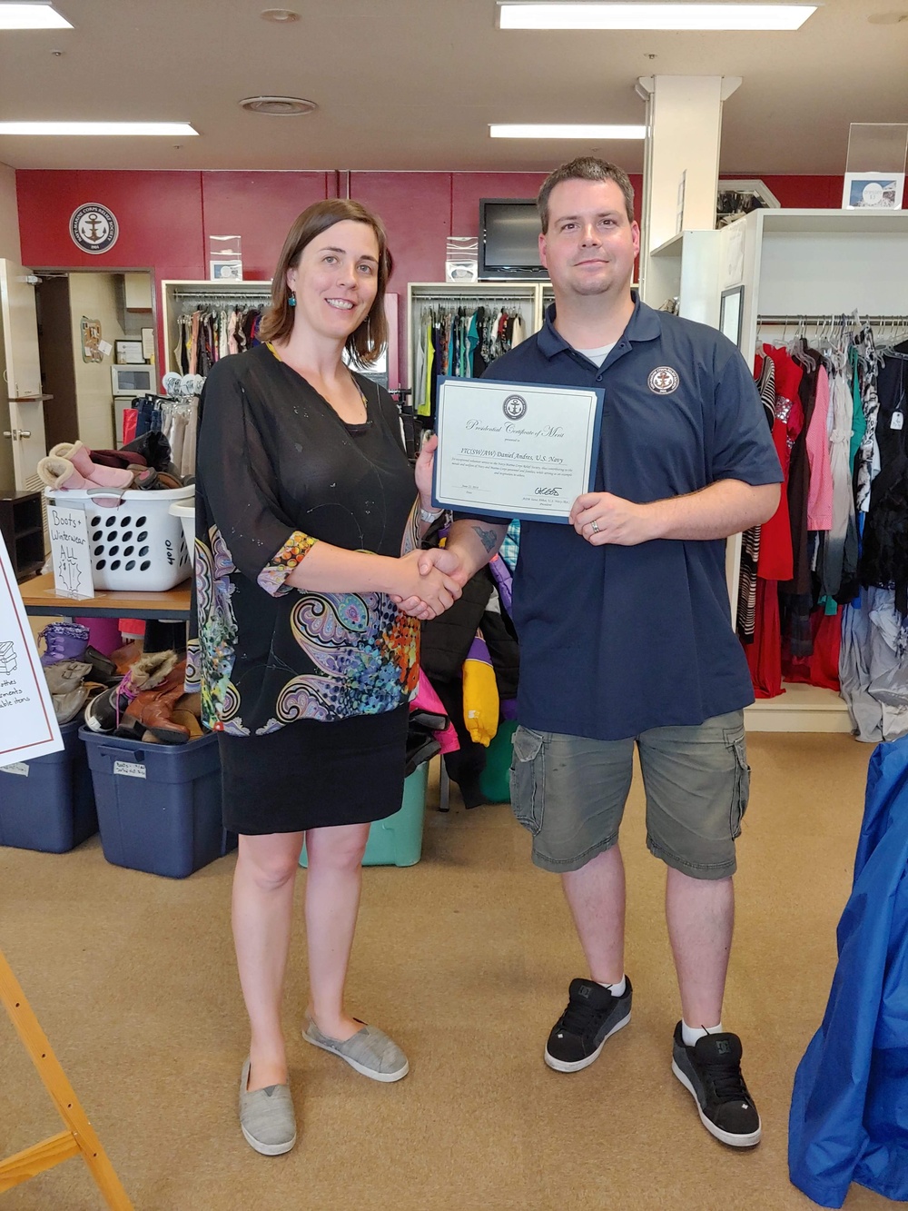 IWTS Yokosuka Instructor Recognized by Navy-Marine Corps Relief Society