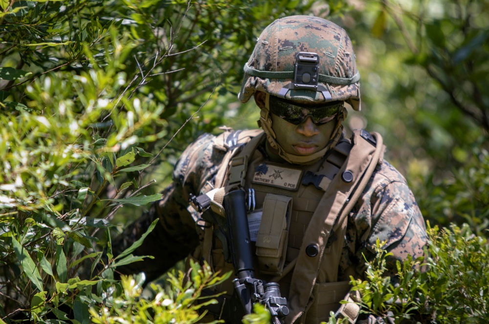 1st Battalion, 2nd Marines Motorized Raid Course