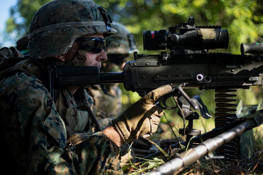 1st Battalion, 2nd Marines Motorized Raid Course