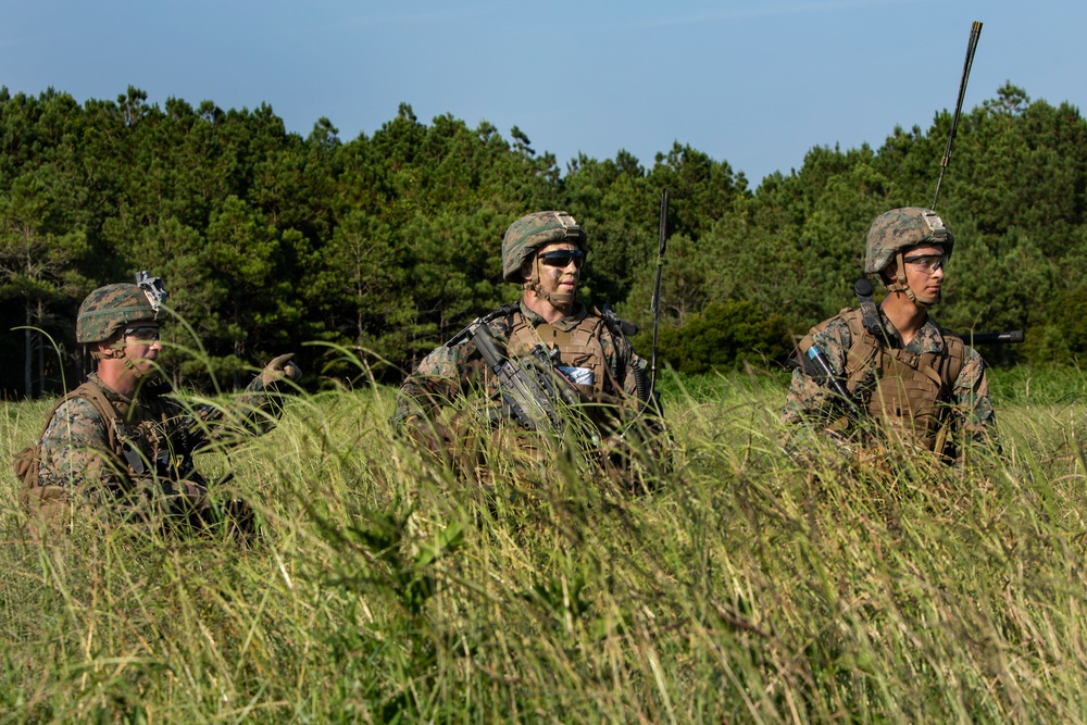 1st Battalion, 2nd Marines Motorized Raid Course