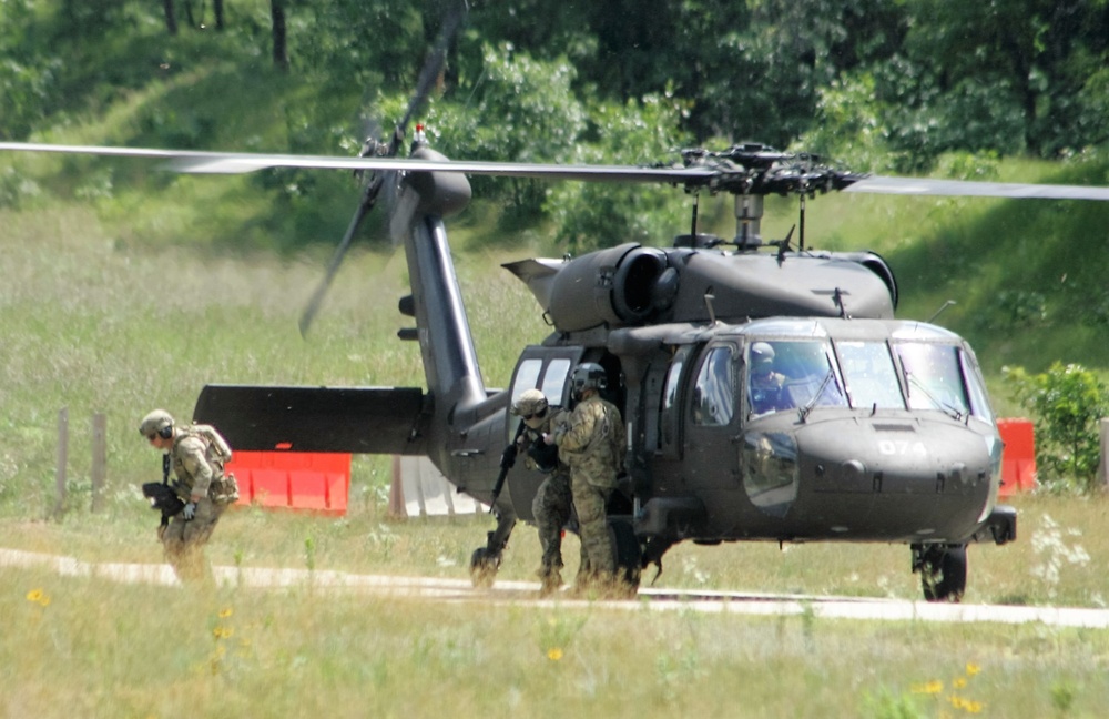 EOD personnel train at Fort McCoy with Exercise Audacious Warrior 2018