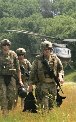 EOD personnel train at Fort McCoy with Exercise Audacious Warrior 2018