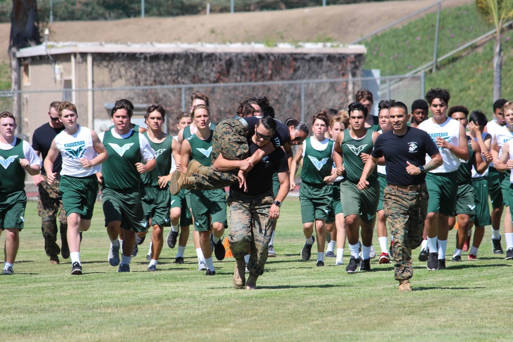 Orange County Marines Train Athletes to be their Best