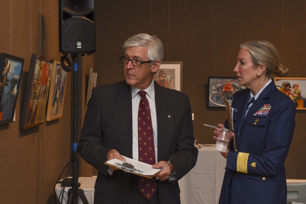 Coast Guard Art Program is honored in New York City