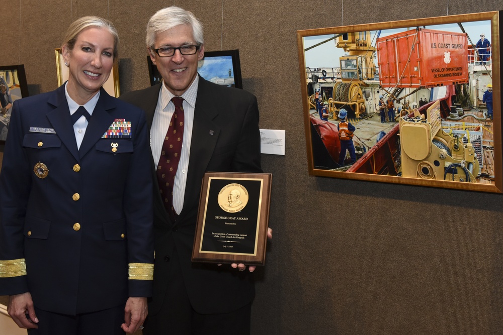 Coast Guard Art Program is honored in New York City