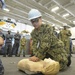 Sailors Practice CPR