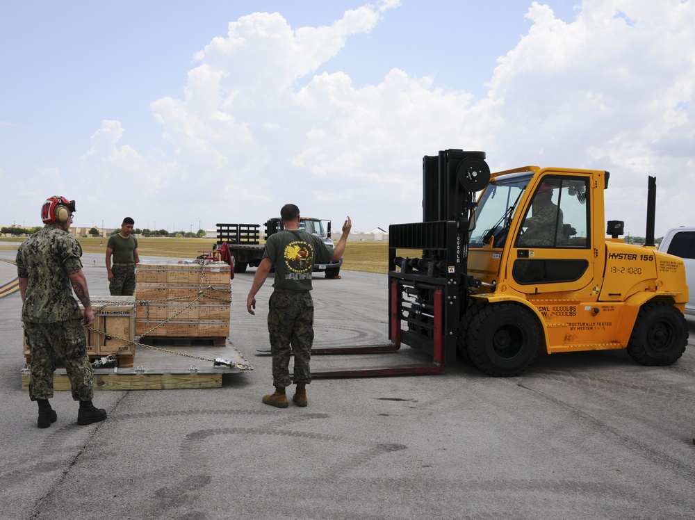 Marine Forces North Loading Ammo