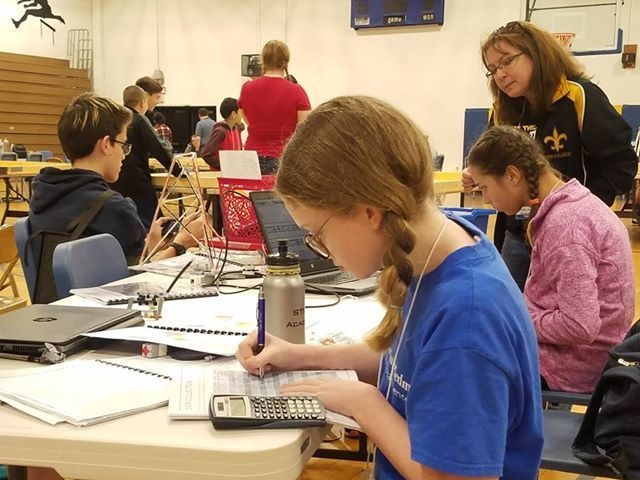Middle School Students Brief Congressman on STEM Technologies to Solve Simulated Navy Challenges
