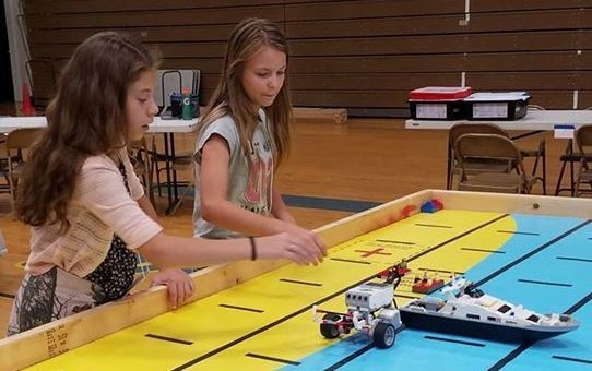 Middle School Students Brief Congressman on STEM Technologies to Solve Simulated Navy Challenges