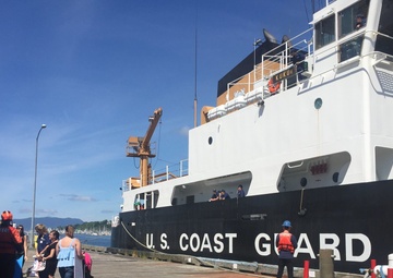 Crew of Coast Guard Cutter Kukui arrives in Sitka, Alaska