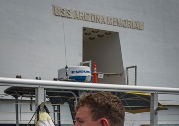 Underwater Survey of USS Arizona Memorial