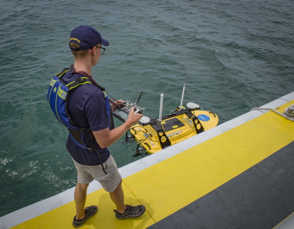 Underwater Survey of USS Arizona Memorial