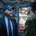 SECNAV visits with BLR Sailors.