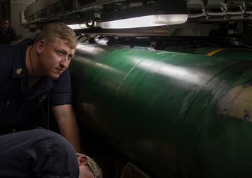 USS Olympia Conducts Sinking Exercise During RIMPAC 2018