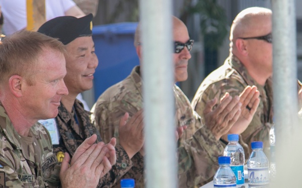 Mongolian Soldiers bring Naadam celebration to New Kabul Compound