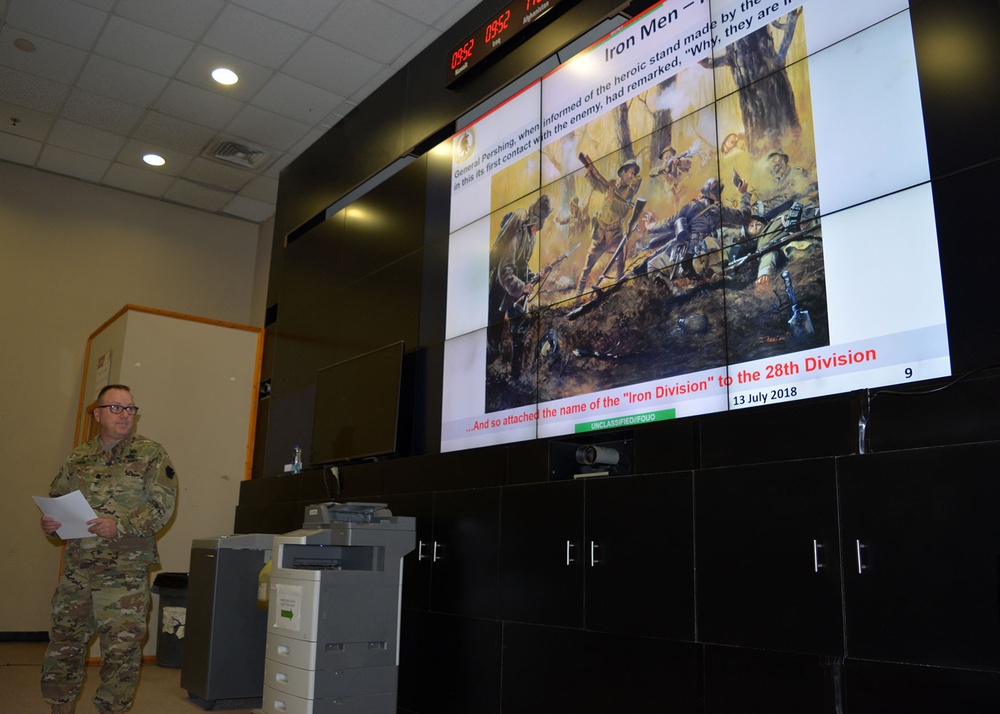 28 ID marks ‘Men of Iron’ anniversary