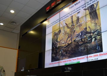 28 ID marks 100th ‘Men of Iron’ anniversary