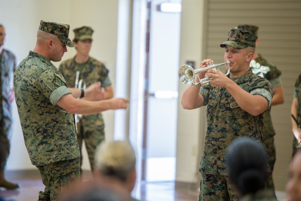 Combat Logistics Regiment 4: Change of Command ceremony