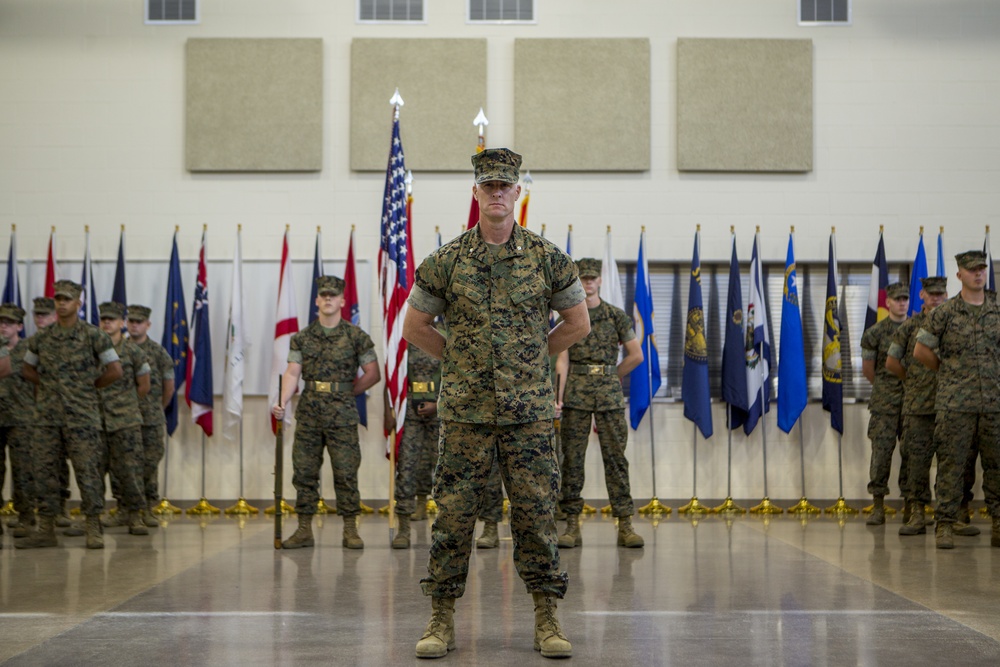 Combat Logistics Regiment 4: Change of Command ceremony