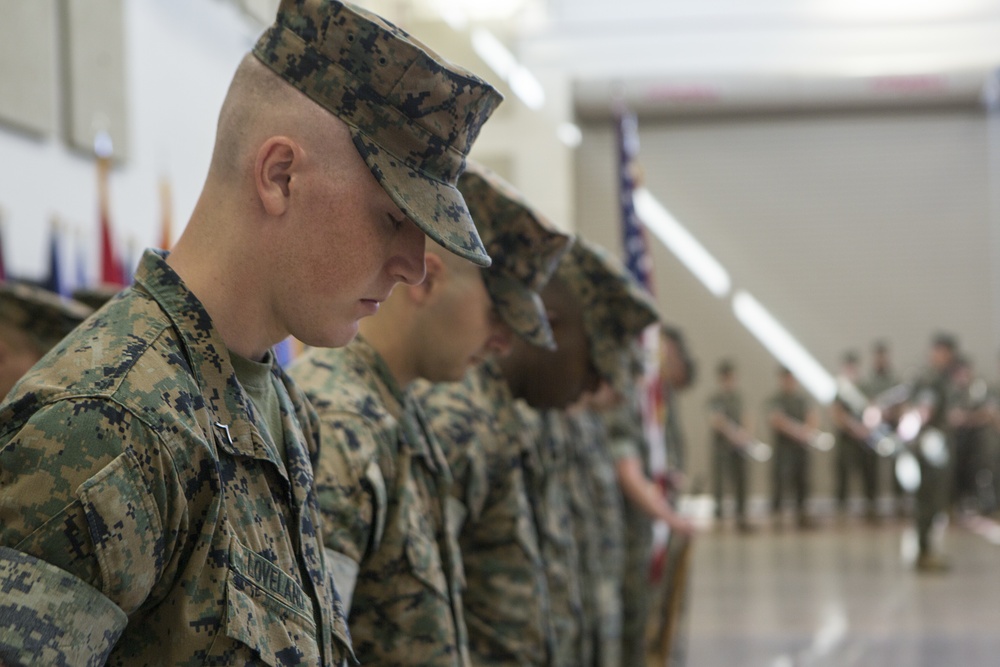 Combat Logistics Regiment 4: Change of Command ceremony