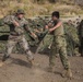 Japanese soldiers and U.S. Marines train together during RIMPAC