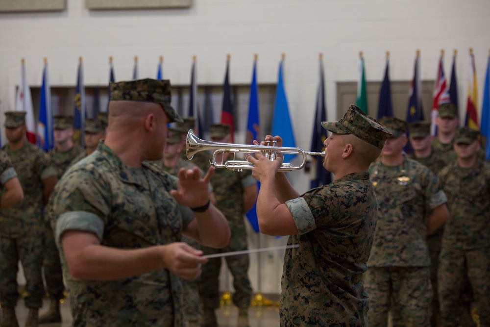 4th Marine Logistics Group: Change of Command ceremony