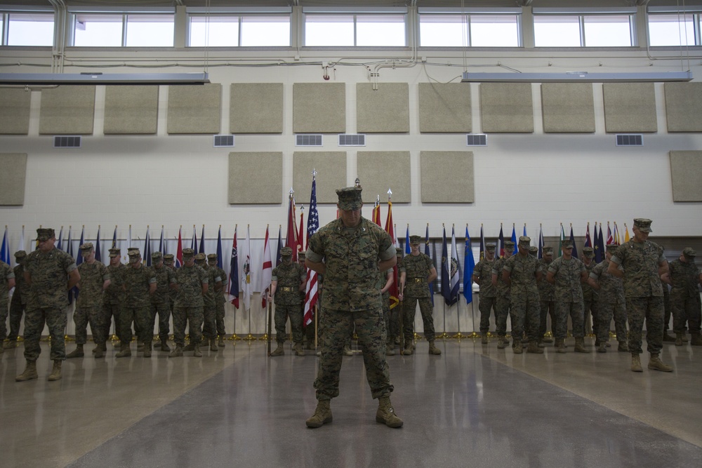 4th Marine Logistics Group: Change of Command ceremony