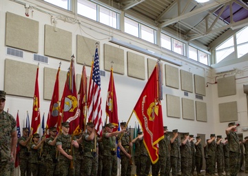 4th Marine Logistics Group: Change of Command ceremony