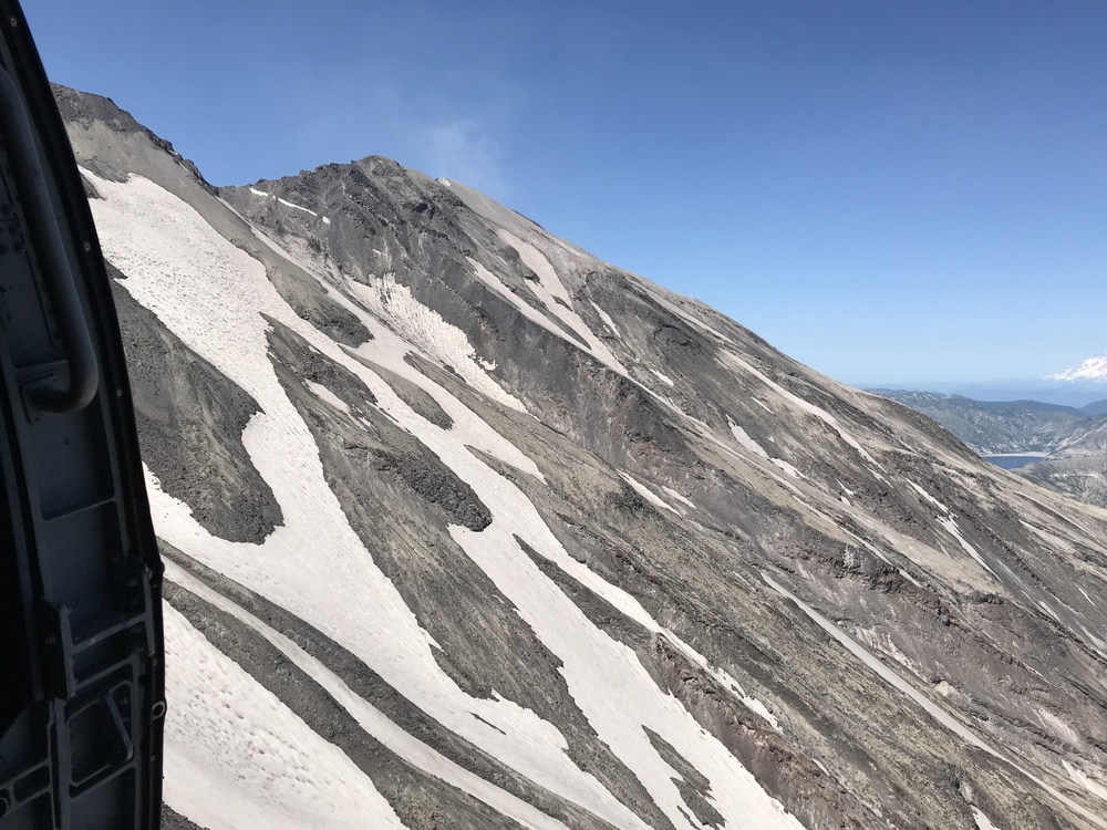 Coast Guard rescues injured hiker on Mount St. Helens, Washington