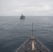USS Harpers Ferry conducts RAS with USNS Yukon