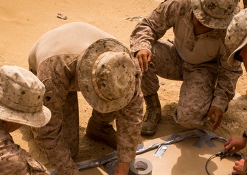 Marines Practice Breaching Techniques