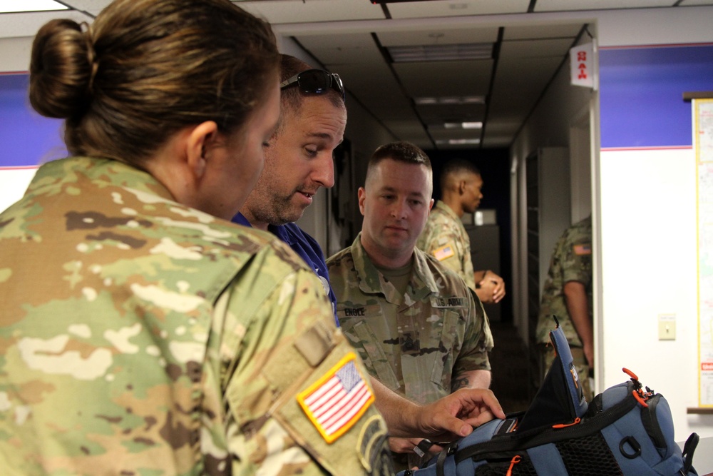 367th MPAD tours local news station