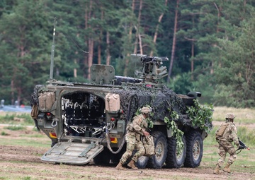 Battle Group Poland takes Part in Polish 15th Mechanized Brigade's Tank Day Celebration