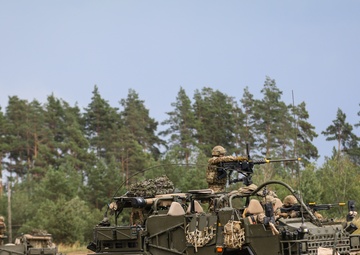 Battle Group Poland Take Part in Polish 15th Mechanized Brigade's Tank Day Celebration