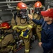 USS Sterett (DDG 104) main space fire drill