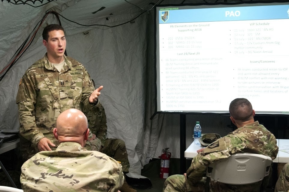 Public affairs officer strives to immortalize the Army’s success