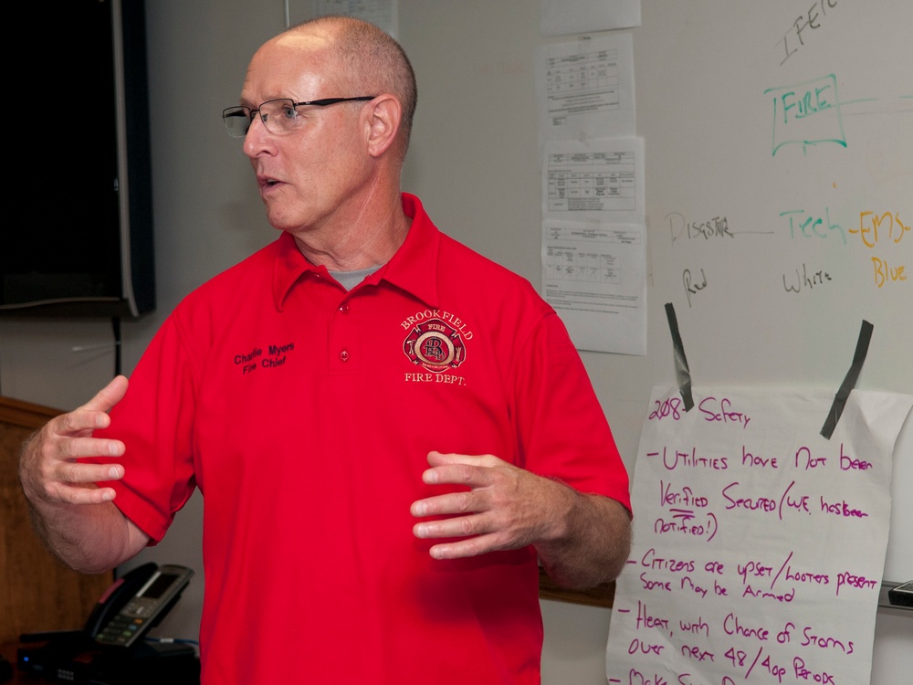 Multiple agencies come together to form Incident Management Team at PATRIOT exercise
